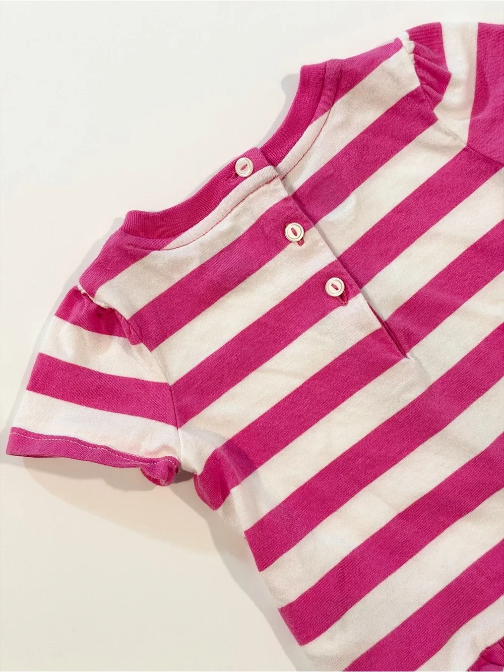 Polo Bear Ralph Lauren Baby Girl Dress Size 9M 9 Months Pink Stripe Raincoat